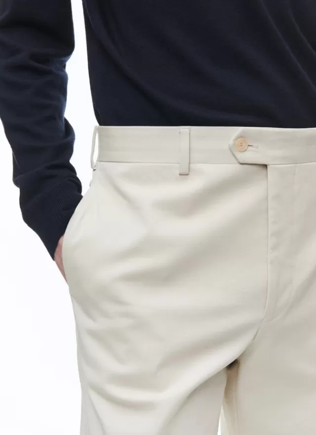 Fursac Chino en gabardine de coton biologique