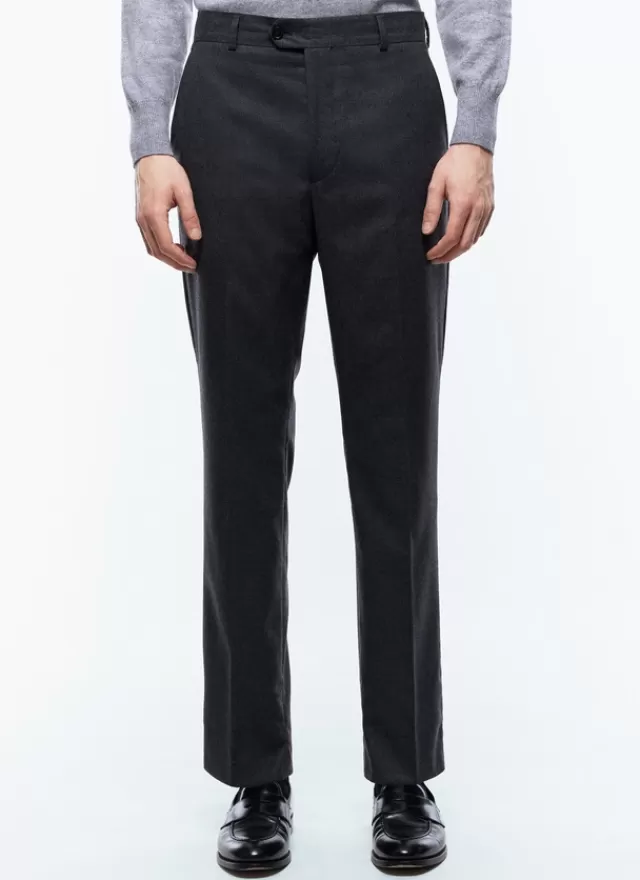 Fursac Pantalon ajusté en laine certifiée